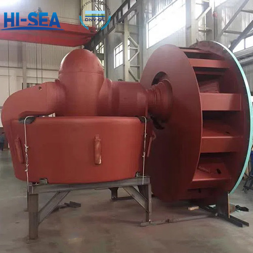 Working principle of marine azimuth thruster